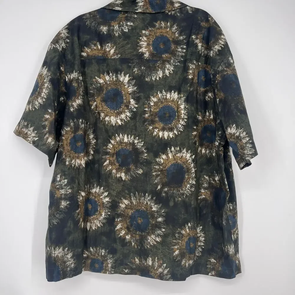 Hugo Boss Sunflower Shirt Mens Sz M